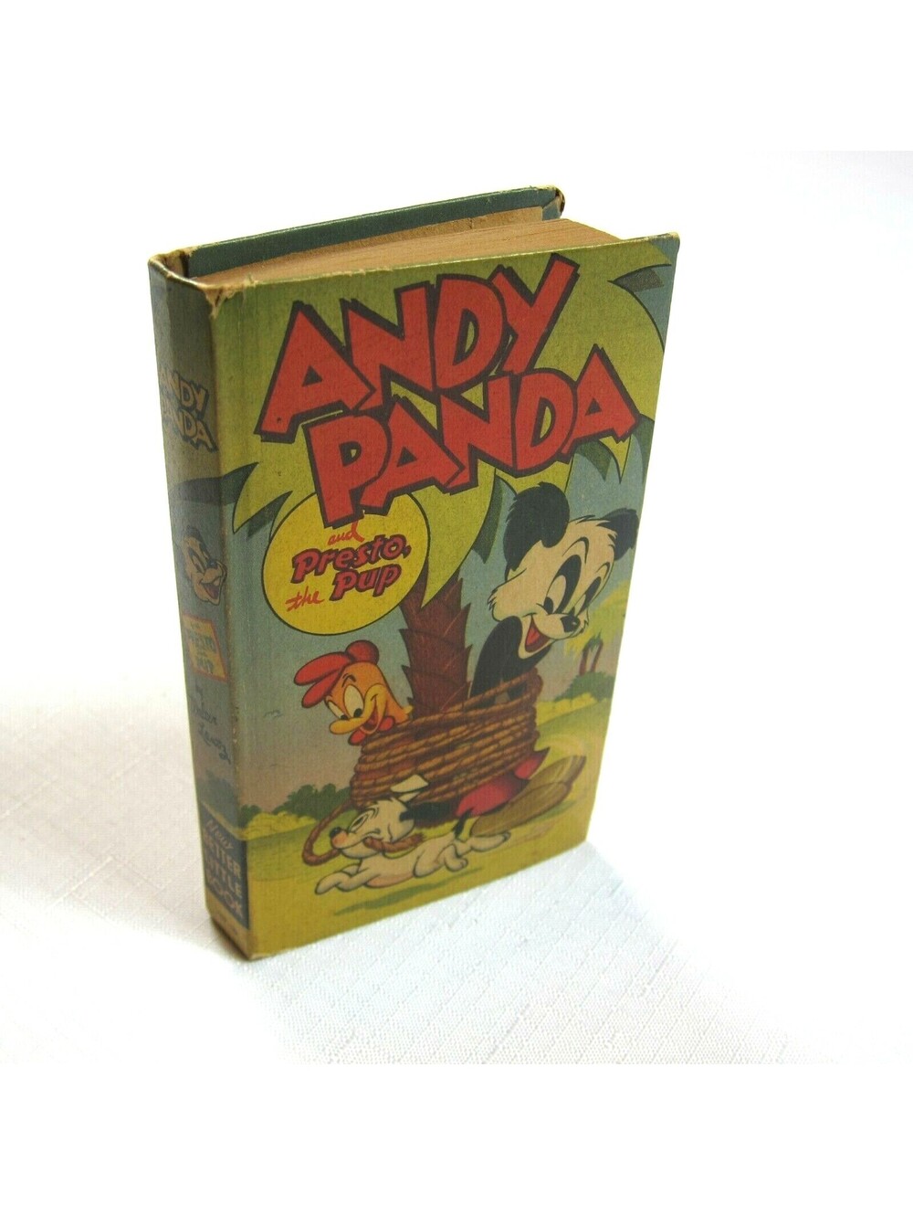 ANDY PANDA & PRESTO The Pup 707-10 GOLDEN AGE BETTER LITTLE BOOK 1949 Comic art